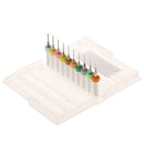 PCB Printed Circuit Board Carbide Micro Drill Bits Fine Attachment 0.3-1.2mm Colour-Coded