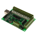 5-Axis Breakout Board Interface Adapter 10Ã—10Ã—10cm Parallel Port Control