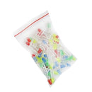 45 Piece 3mm Emitting Diode DIY Project Light LED Bulbs Assortment Kit