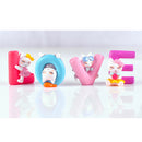 Miniature Cat Figurine Crafts Micro Landscape Garden Decor DIY Gift LOVE