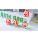 Mini Hedgehog Statue Plant Pots Bonsai Craft Micro Landscape DIY Decor 4pcs