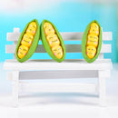 3pcs Mini DIY Pea Expression Micro Landscape Fairy Garden Dollhouse Decor