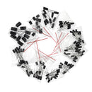 120 Pcs Electrolytic CapacitorAssortment Set Package 12 Values x 10pcs 16V 25V 50V