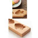 Fish Shape Wooden Handmade Muffin And Mooncake Cups Mould Biscuit Cake Mold