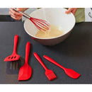 5 Pieces Silicone Kitchen Utensil Set Kitchen Cooking Whisk Brush Spatula