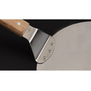 Household Stainless Steel Pizza Round Shovel Fried Shovel Baking Tool Silver