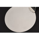 Household Stainless Steel Pizza Round Shovel Fried Shovel Baking Tool Silver