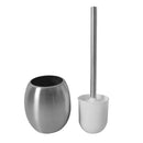 Bathroom Toilet Brush and Holder Standing Cleaning Washroom Accessory Tools