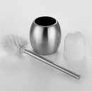 Bathroom Toilet Brush and Holder Standing Cleaning Washroom Accessory Tools