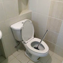1x Replacement Stainless Steel Bathroom Cleaning Toilet Brush Head Holder