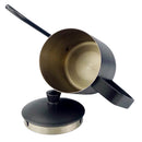 Tea Coffee Pot Moka Kettle Gooseneck Kitchen Cafe Appliances 600ml Black