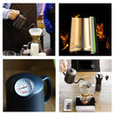 Tea Coffee Pot Moka Kettle Gooseneck Kitchen Cafe Appliances 600ml Black
