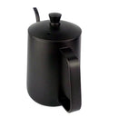 Tea Coffee Pot Moka Kettle Gooseneck Kitchen Cafe Appliances 600ml Black