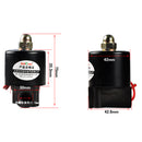 AC220V 1/4" Normally Closed Plastic Electric Solenoid Air Gas Valve 2W-025-8