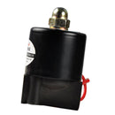 AC220V 1/4" Normally Closed Plastic Electric Solenoid Air Gas Valve 2W-025-8