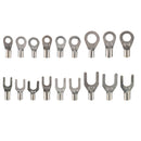 420 Piece Cold Pressed Non-Insulated Ring Terminal Fork Connector Crimp