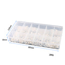 420 Piece Cold Pressed Non-Insulated Ring Terminal Fork Connector Crimp