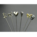 Stainless Steel Cocktail Picks Food Fruit Sticks Olive Pick Party Bar Tools