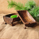 Wooden Soap Dish Storage Holder Soap Box Container Shower Plate Bathroom