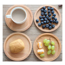 Durable Stylish Scratch Resistant Wooden Plates For Appetizers Snacks Sides Deserts Serving