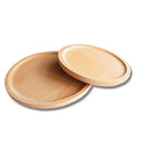 Durable Stylish Scratch Resistant Wooden Plates For Appetizers Snacks Sides Deserts Serving