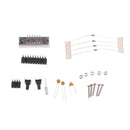 Digital Watch Electronic Clock Kit Microcontroller DIY Watch Kit Red LED Display