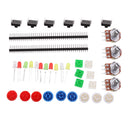 Electronics Parts Component Kit - Arduino Compatible Buttons Switches LEDs