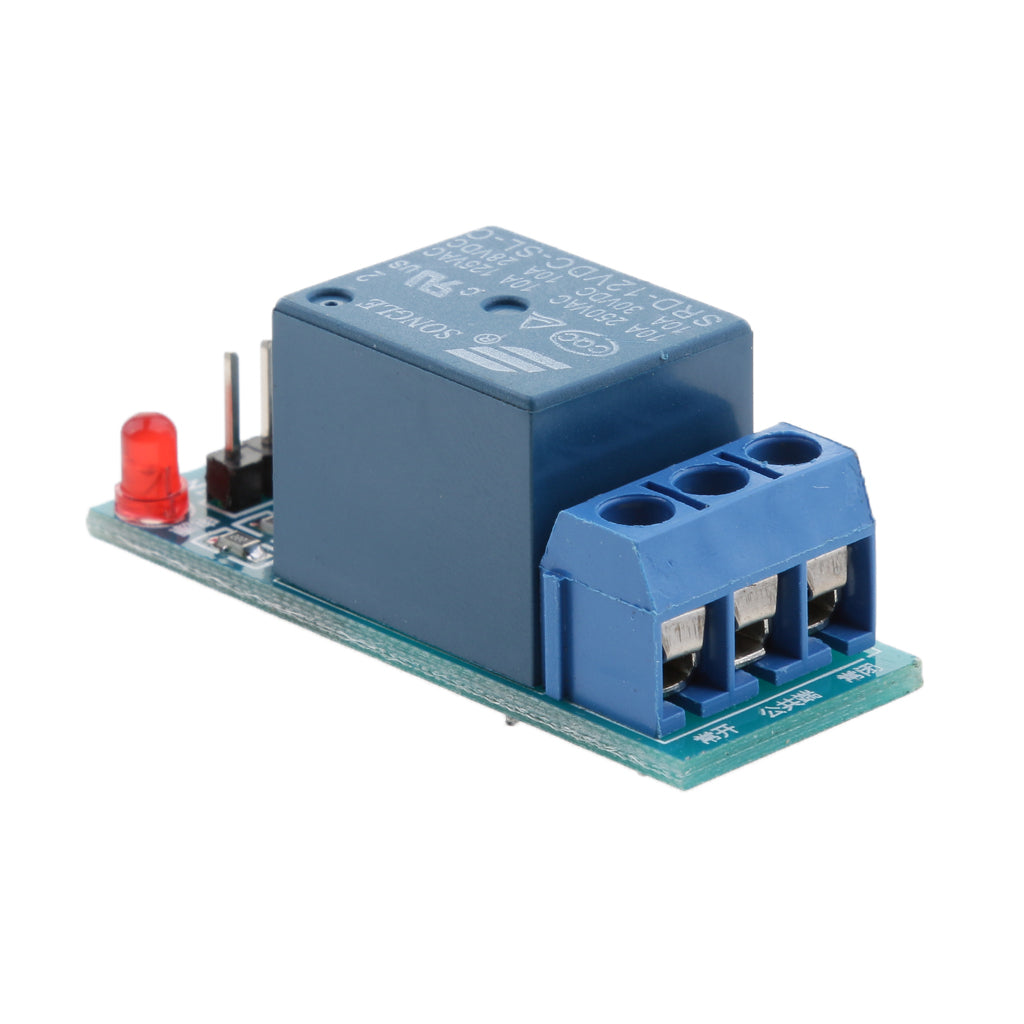 DC 12V Level Trigger 1 Channel Relay Module interface Board Shield Ard ...