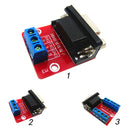 RS232 Serial To Terminal DB9-M3 Male Adapter Connector Terminal Module