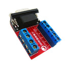 RS232 Serial To Terminal DB9 Female Adapter Connector Terminal Module