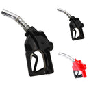 1Inch Fuel Gasoline Diesel Oil Auto Delivery Gun Nozzle Hose Dispenser Black
