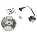 Pack of Magnetic Flywheel Ignition Coil Spark Plug for STIHL MS290 Chainsaw