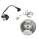 Pack of Magnetic Flywheel Ignition Coil Spark Plug for STIHL MS290 Chainsaw