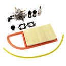 Replacement Part Carburetor with Fuel Tune Up Spark Plug Kit for STIHL BR500