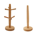 Wooden Mug Tree Mug Hook Mug Storage 6 Coffee Cup Mug Tabletop Holder
