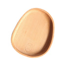 Wooden Serving Tray Dinner Plate Serving Tea Breakfast Beech Kitchen Platter Oval