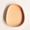 Wooden Serving Tray Dinner Plate Serving Tea Breakfast Beech Kitchen Platter Oval