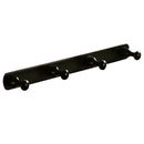 Stainless Steel Bath 4 Hook Rack Wall Mount Hanger Jacket Coat Handbag Towel