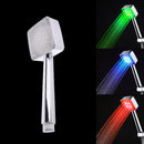 3 Colors Automatic LED Light Shower Head Temperature Control Shower Bathroom Water Glow Automatic Light Switching