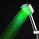 3 Colors Automatic LED Light Shower Head Temperature Control Shower Bathroom Water Glow Automatic Light Switching