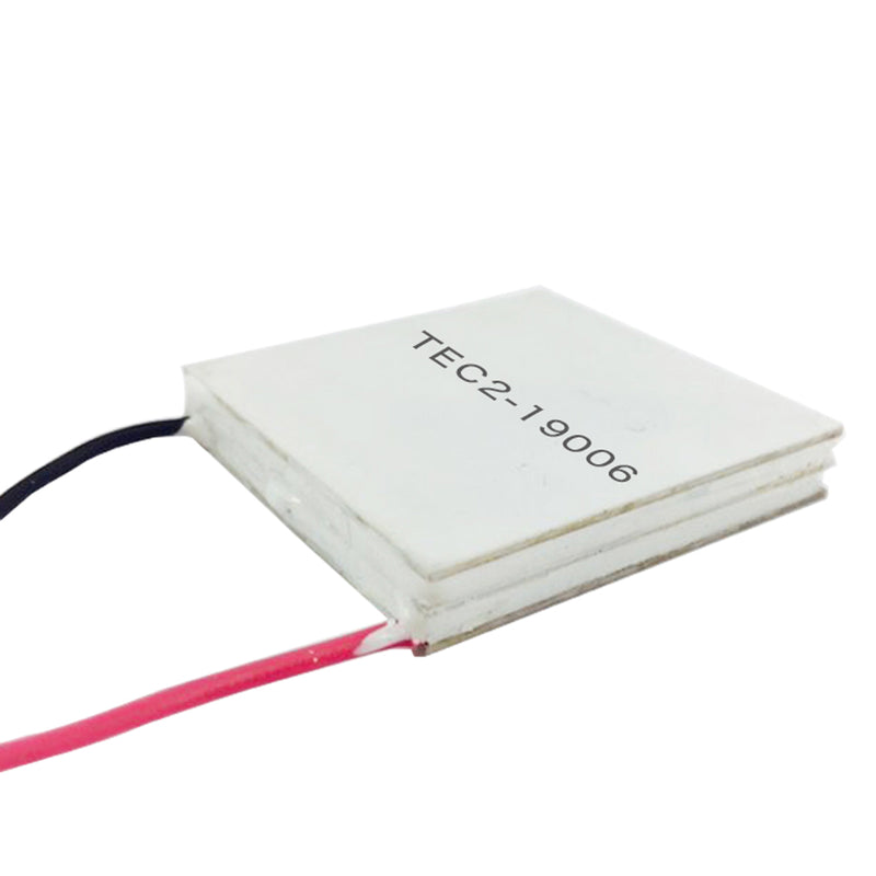 1 Piece TEC2-19006 57W Heatsink Thermoelectric Cooler Cooling Peltier Plate Module Heat Sink Module 12V 6A 40x40x6mm