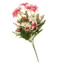 Artificial Realistic Chrysanthemum Bunch Silk Flower Bouquet Wedding Party Garden Plant Decor Ornaments Pink
