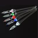 DIP PEN CRYSTAL GLASS for Writing Beautiful Gift for Christmas Graduation Red