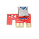 PCI-Express Card 1x To 16x 3.0Extension Cable With SATA 15Pin Bitcoin Mining
