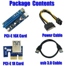 USB 3.0 Extension Cable Sata To 6pin Power Cable USB Riser Adapter Card