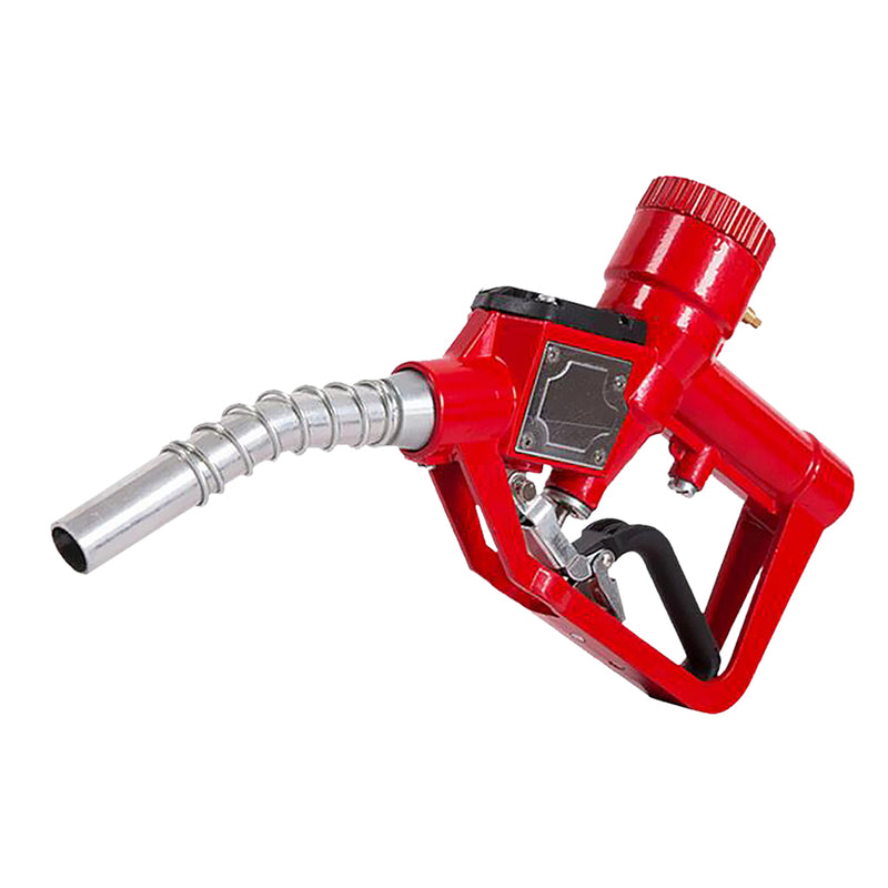 1" Nozzle Fuel Delivery Gun Gasoline Diesel Oil Nozzle Dispenser Flow Meter
