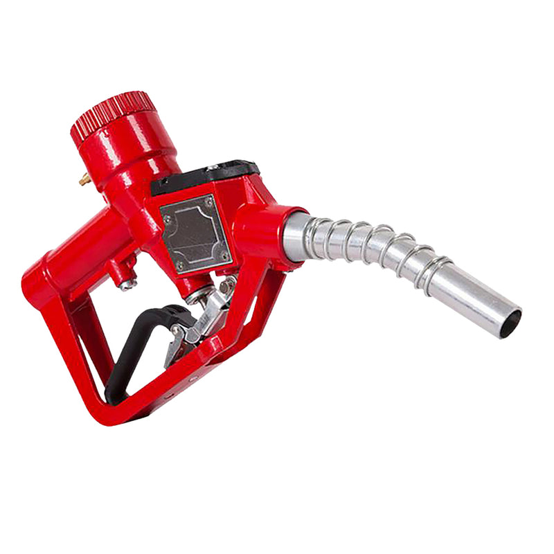 1" Nozzle Fuel Delivery Gun Gasoline Diesel Oil Nozzle Dispenser Flow Meter