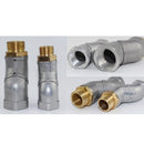 Rotary Pneumatic Fittings 360 Degree Fast Couplings Aluminum Alloy 0.75inch
