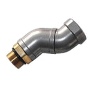 Rotary Pneumatic Fittings 360 Degree Fast Couplings Aluminum Alloy 0.75inch