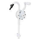 Plastic Anti-corrosion Hand Crank Rotary Pump Rotary Drum Barrel Pump White